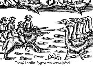 Pygmajové vs. Jeřábi