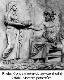 Rheia a Kronos