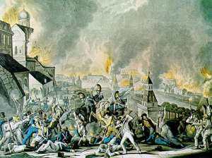 Požáry v Moskvě roku 1812